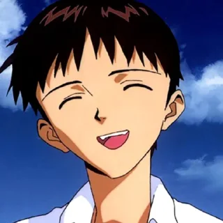 ☺️ emoji ЕВАНГЕЛИОН Telegram sticker 18 of 37