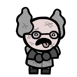 😛 emoji Mewgenics! by @generalNegr Telegram sticker 13 of 120