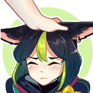Sticker from * :ﾟ･✧Тигнари✧･ﾟ:*