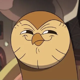🌟 emoji 🦉 Хата киплячих Островів Telegram sticker 5 of 110