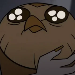 🌟 emoji 🦉 Хата киплячих Островів Telegram sticker 4 of 110