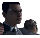 🤤 emoji Connor|Detroit: Become Human Telegram sticker 14 of 27