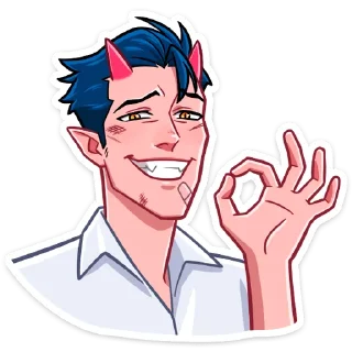 👌 emoji Дьявол :: @stickroom Telegram sticker 13 of 48