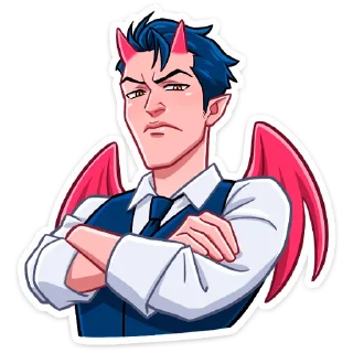😤 emoji Дьявол :: @stickroom Telegram sticker 7 of 48