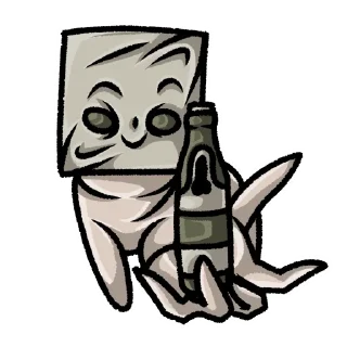 🍺 emoji Опечаленный Мешок Telegram sticker 4 of 38