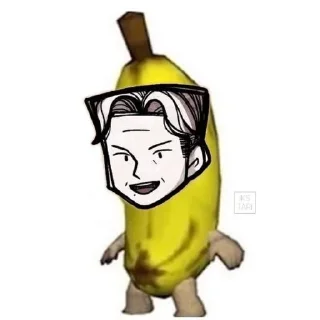 🍌 emoji Генри Джекил Telegram sticker 12 of 119