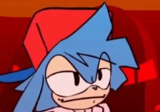😎 emoji Бойфренд из Соник екзе мод Telegram sticker 10 of 10