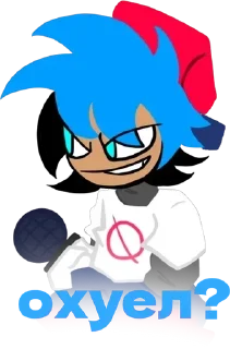 😐 emoji Бойфренд из Соник екзе мод Telegram sticker 5 of 10