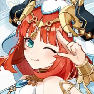 🎵 emoji ★ Нилу @genshinbyevico Telegram sticker 6 of 27