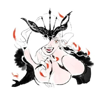 🤣 emoji Синьора ♥❤️ Telegram sticker 11 of 18