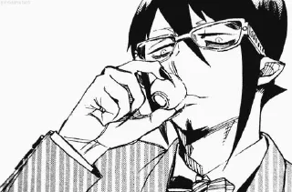 🥱 emoji blue exorcist Telegram sticker 18 of 57