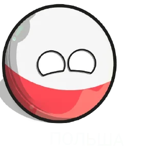 Sticker from Country balls