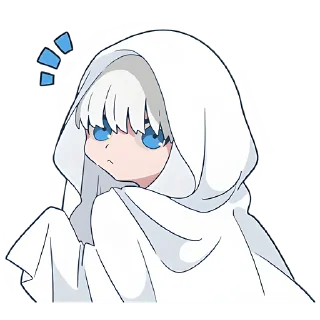 🤨 emoji Призрак-кун @nyasticks Telegram sticker 22 of 41