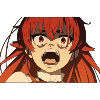 😱 emoji Eris Greyrat      || @three_hundred_bucksss Telegram sticker 3 of 42