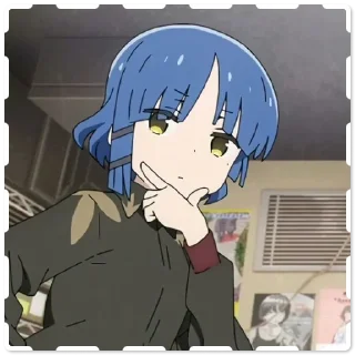 🤔 emoji Yamada Ryo 🎸 @koloslolya_pub Telegram sticker 7 of 25