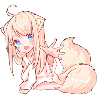 😳 emoji Некомия 4 @Nyasticks Telegram sticker 1 of 33