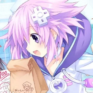 🫧 emoji Neptunia @kiwiys Telegram sticker 8 of 81