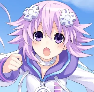 🫧 emoji Neptunia @kiwiys Telegram sticker 20 of 81