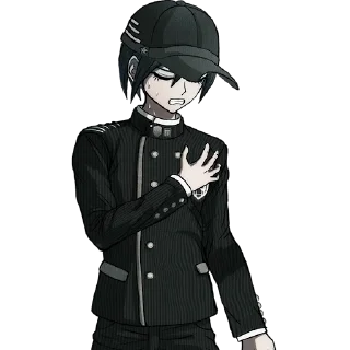 🗝 emoji Shuichi Saihara Telegram sticker 15 of 107