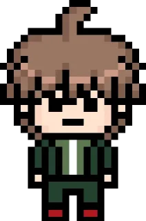 Sticker from ~ makoto naegi by @wanna_s_l_e_e_p ~