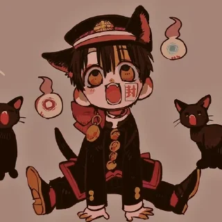 🐱 emoji Hanako-kun Telegram sticker 14 of 64