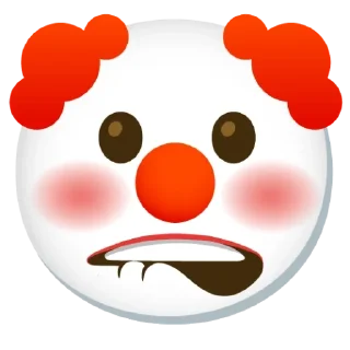 🤡 emoji Clown Stuff Telegram sticker 23 of 26