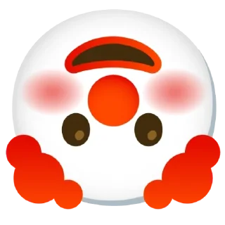 🙃 emoji Clown Stuff Telegram sticker 18 of 26