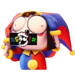 😡 emoji POMNI Telegram sticker 10 of 67