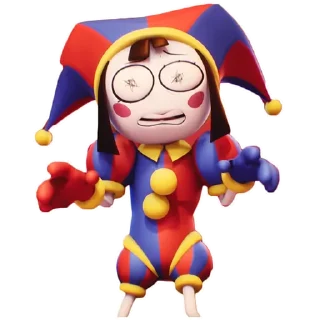 😱 emoji POMNI Telegram sticker 13 of 67