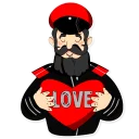 😍 emoji Белый Светоч Telegram sticker 11 of 38