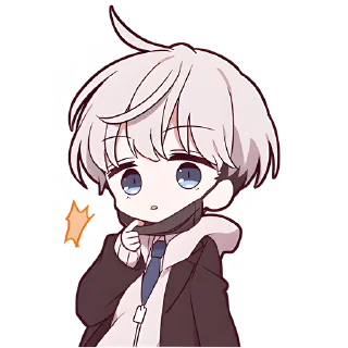 🤔 emoji Грибной-кун @Nyasticks Telegram sticker 20 of 41