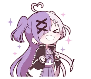 🔮 emoji ໒꒰ྀི⸝⸝. .⸝⸝꒱ྀིა  усаги @svalkablin ! Telegram sticker 21 of 36