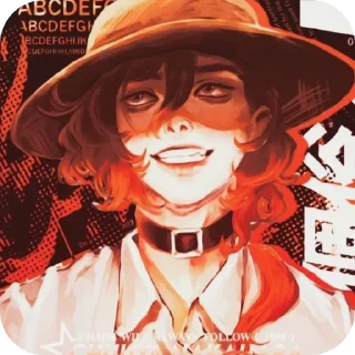 Sticker from Autumn @bungostraydogsc