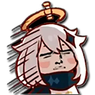 😖 emoji Genshin Telegram sticker 22 of 35