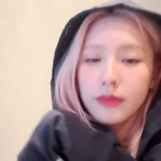🦩 emoji miyeon fr @helpfrgidle Telegram sticker 20 of 25