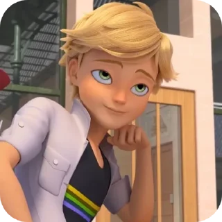 😏 emoji Miraculous Telegram sticker 6 of 51