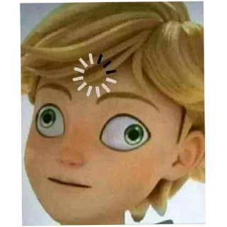 🧐 emoji Miraculous Telegram sticker 7 of 51