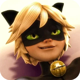 😏 emoji Miraculous Telegram sticker 1 of 51