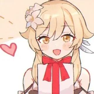 😘 emoji Lumine my beloved | Rayan Telegram sticker 8 of 120