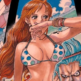 😋 emoji Nami the woman that you are Telegram sticker 5 of 12