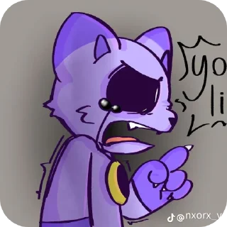 😭 emoji 𝙲𝚊𝚝 𝚗𝚊𝚙💗 :: @Starlite_Cyn Telegram sticker 14 of 65