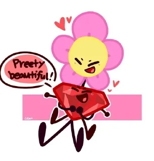 ✨ emoji Фловер и рубин бфб Telegram sticker 21 of 21