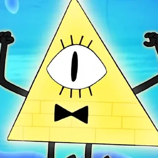 👻 emoji bill cipher by @mystery_shack_ua Telegram sticker 7 of 71