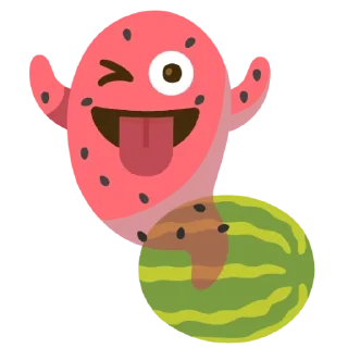🍉 emoji Бабайки Telegram sticker 11 of 66