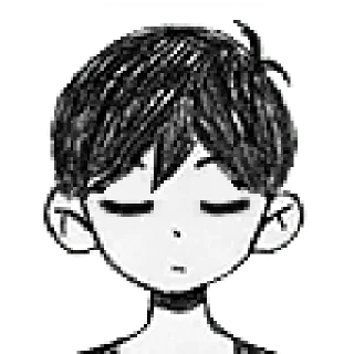 🖤 emoji Omori&Sunny (by @lohovivan_meow) Telegram sticker 3 of 56