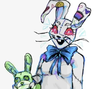 🙃 emoji Vanny🐰🔪 Telegram sticker 22 of 78