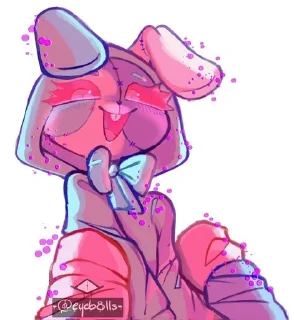 😏 emoji Vanny🐰🔪 Telegram sticker 17 of 78