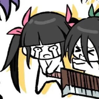Sticker from хвостатые близняшки @ImMariaMafia