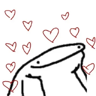 ➖ emoji нарисованные челики Telegram sticker 8 of 47
