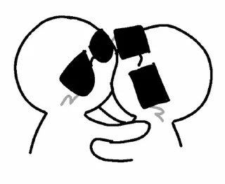 Sticker from нарисованные челы